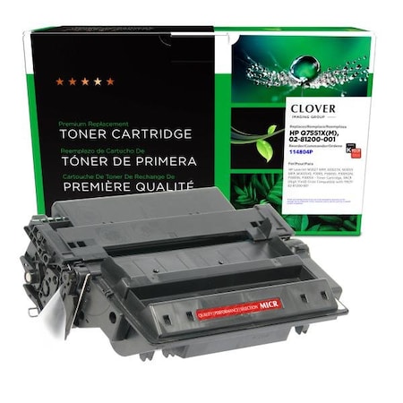Clover Imaging Group Imaging Remanufactured High Yield MICR Toner Cartridge 114804P